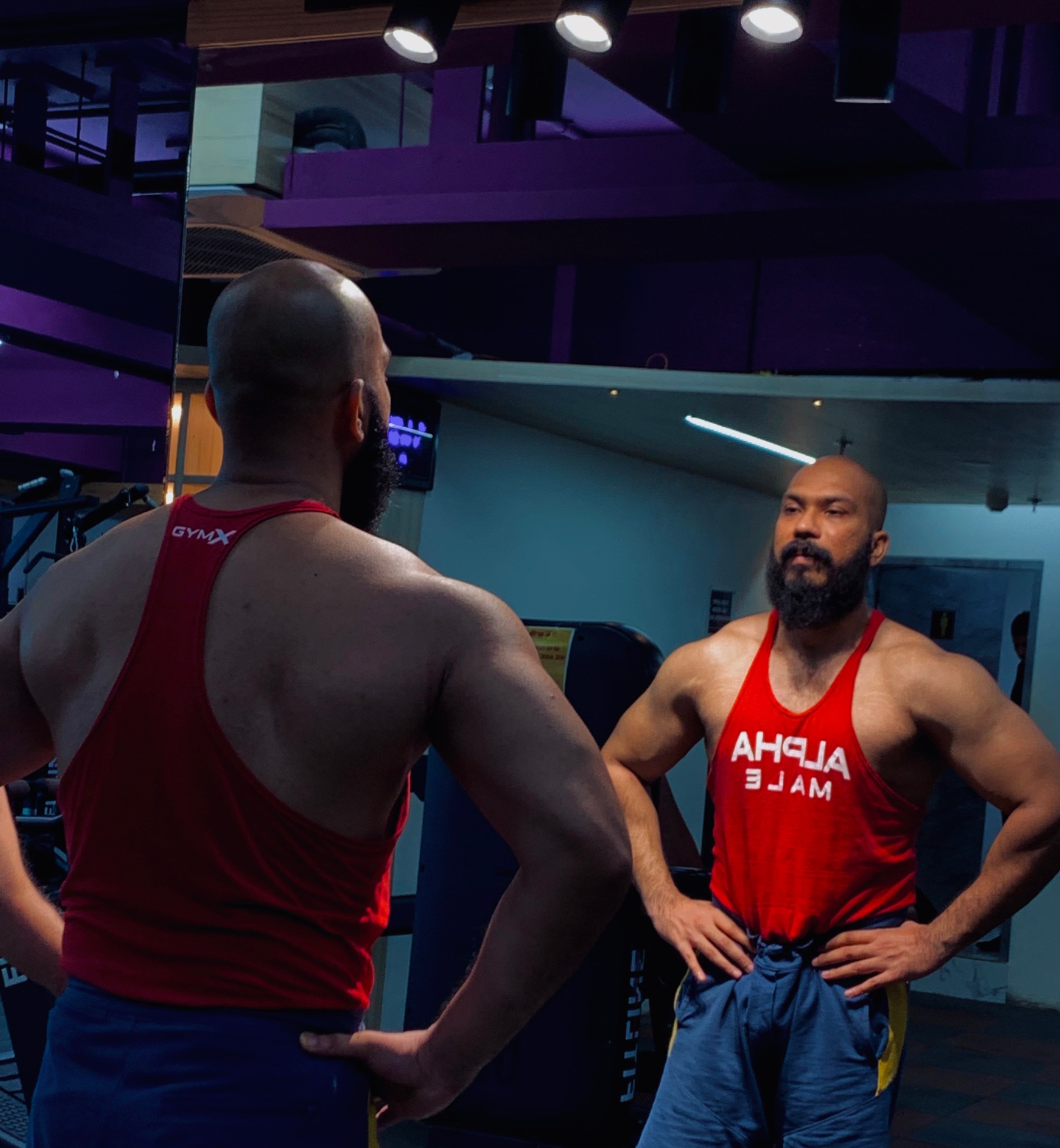 Coach Harshul Mehta in a gym